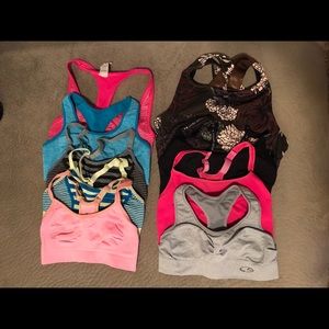 Sports bra bundle lot